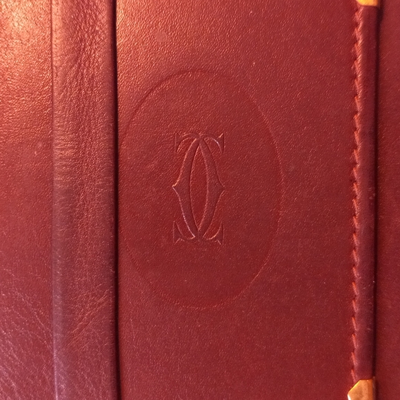 Cartier Vintage Credit Card Soft Leather Wallet 4 slots - Picture 2 of 12